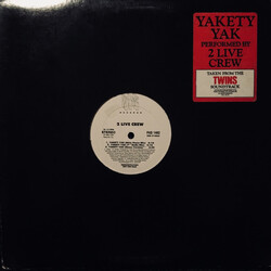 The 2 Live Crew Yakety Yak USED VINYL 12INCH PROMO