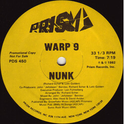 Warp 9 Nunk VINYL 12" USED