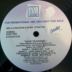 Mello-Mackin-D / Mr. Stretch Back To School VINYL 12" USED