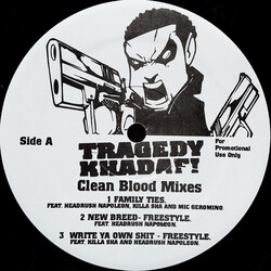 Tragedy Khadafi Family Ties USED VINYL 12INCH 33 S RPM PROMO