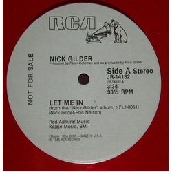 Nick Gilder Let Me In USED VINYL 12INCH 33 S RPM PROMO