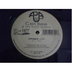 Celi Bee & The Buzzy Bunch Superman / Fly Me On The Wings Of Love USED VINYL 12INCH REISSUE 33 S RPM