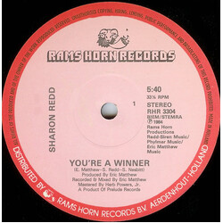 Sharon Redd You're A Winner VINYL 12" USED