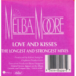 Melba Moore Love And Kisses USED VINYL 12INCH 33 S RPM SINGLE