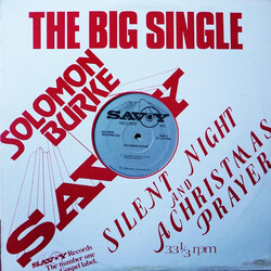 Solomon Burke Silent Night And A Christmas Prayer USED VINYL 12INCH SINGLE