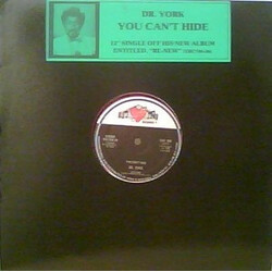 Dr. York You Can't Hide USED VINYL 12INCH SINGLE