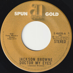 Jackson Browne Doctor My Eyes / Rock Me On The Water USED VINYL 7INCH 45 RPM REISSUE STEREO