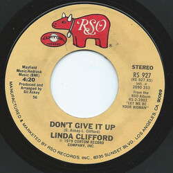 Linda Clifford Don't Give It Up USED VINYL 7INCH 45 RPM SINGLE