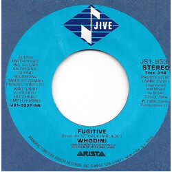 Whodini Fugitive USED VINYL 7INCH 45 RPM SINGLE