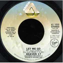Heaven 17 Let Me Go USED VINYL 7INCH 45 RPM SINGLE
