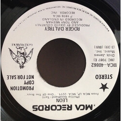 Roger Daltrey Leon USED VINYL 7INCH 45 RPM SINGLE PROMO STEREO
