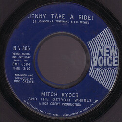 Mitch Ryder & The Detroit Wheels Jenny Take A Ride! USED VINYL 7INCH 45 RPM SINGLE STYRENE
