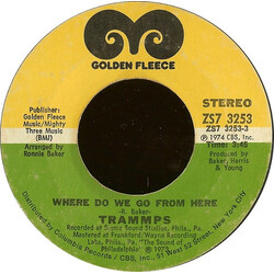 The Trammps Where Do We Go From Here / Shout USED VINYL 7INCH 45 RPM STYRENE STEREO