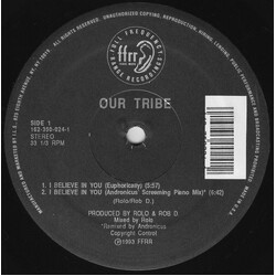 Our Tribe I Believe In You VINYL 12" USED