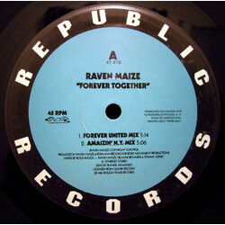 Raven Maize Forever Together USED VINYL 12INCH 45 RPM