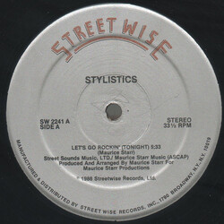The Stylistics Let's Go Rockin' (Tonight) USED VINYL 12INCH 33 S RPM