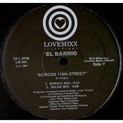 El Barrio Across 110th Street VINYL 12" USED