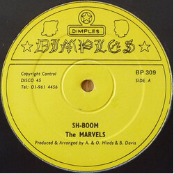The Marvels Sh-Boom VINYL 12" USED