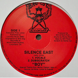 Silence East Boy VINYL 12" USED