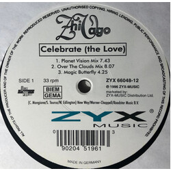 Zhi-Vago Celebrate (The Love) VINYL 12" USED