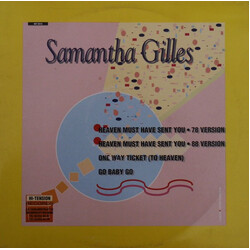 Samantha Gilles Heaven Must Have Sent You USED VINYL 12INCH 33 S RPM