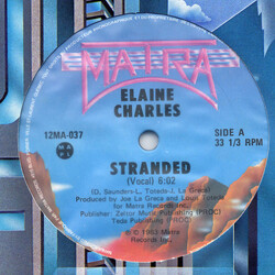 Elaine Charles Stranded USED VINYL 12INCH 33 S RPM