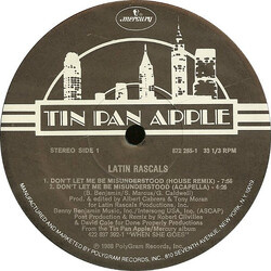 The Latin Rascals Don't Let Me Be Misunderstood USED VINYL 12INCH 33 S RPM