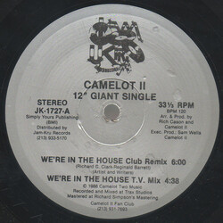Camelot II We're In The House VINYL 12" USED
