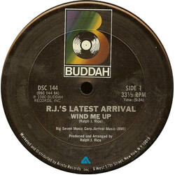 R.J.'s Latest Arrival Wind Me Up USED VINYL 12INCH 33 S RPM