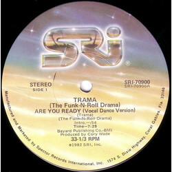 Trama (8) Are You Ready VINYL 12" USED