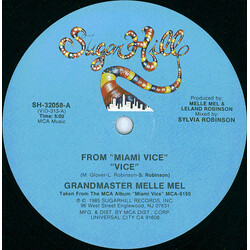 Grandmaster Melle Mel Vice USED VINYL 12INCH 33 S RPM