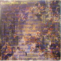 Talking Heads Blind USED VINYL 12INCH 33 S RPM