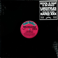 Kool G Rap & D.J. Polo Lifestyles Of The Rich & Famous USED VINYL 12INCH 33 S RPM