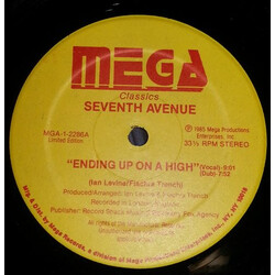 Seventh Avenue Ending Up On A High USED VINYL 12INCH 33 S RPM LIMITED EDITION STEREO