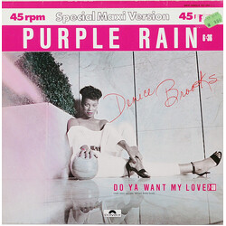 Denice Brooks Purple Rain USED VINYL 12INCH MAXI-SINGLE