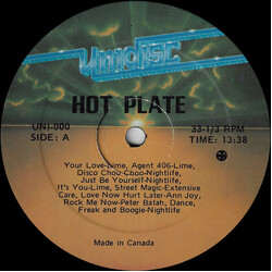 Various Hot Plate VINYL 12" USED