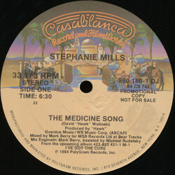Stephanie Mills The Medicine Song USED VINYL 12INCH 33 S RPM PROMO