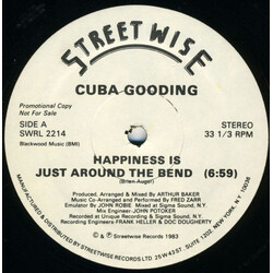 Cuba Gooding Happiness Is Just Around The Bend USED VINYL 12INCH 33 S RPM PROMO