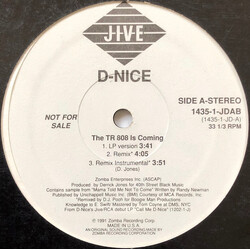 D-Nice The TR 808 Is Coming VINYL 12" USED