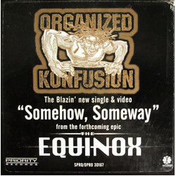 Organized Konfusion Somehow, Someway USED VINYL 12INCH 33 S RPM PROMO