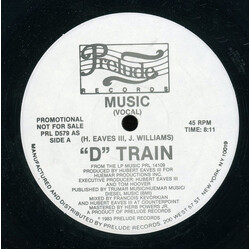 D-Train Music USED VINYL 12INCH 45 RPM PROMO
