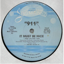 911 (2) It Must Be Nice USED VINYL 12INCH SINGLE 33 S RPM