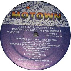Diana Ross / Marvin Gaye / Smokey Robinson / Stevie Wonder Pops, We Love You VINYL 12" USED