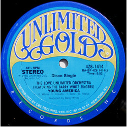Love Unlimited Orchestra Young America / Freeway Flyer USED VINYL 12INCH 33 S RPM SINGLE