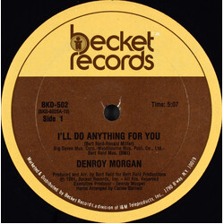 Denroy Morgan I'll Do Anything For You USED VINYL 12INCH 33 S RPM SINGLE