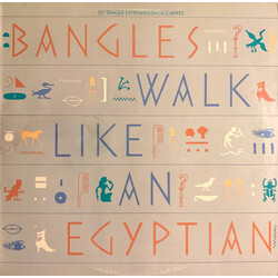Bangles Walk Like An Egyptian USED VINYL 12INCH 33 S RPM SINGLE