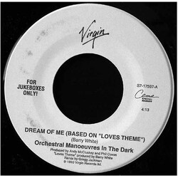 Orchestral Manoeuvres In The Dark Dream Of Me (Based On Love's Theme) USED VINYL 7INCH JUKEBOX