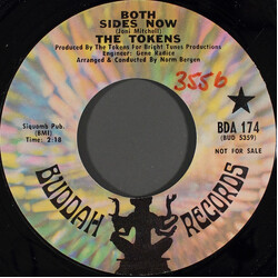 The Tokens Both Sides Now USED VINYL 7INCH 45 RPM PROMO STYRENE