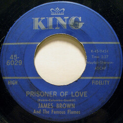 James Brown & The Famous Flames Prisoner Of Love USED VINYL 7INCH 45 RPM SINGLE