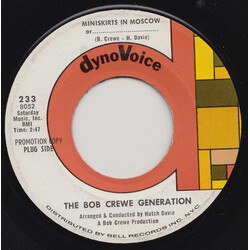 The Bob Crewe Generation Mini Skirts In Moscow, Or... USED VINYL 7INCH 45 RPM SINGLE PROMO